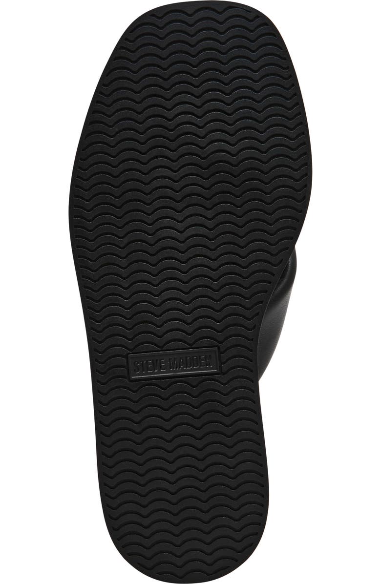 Steve Madden Bella Thong Platform Slide Sandal, Alternate, color, Black