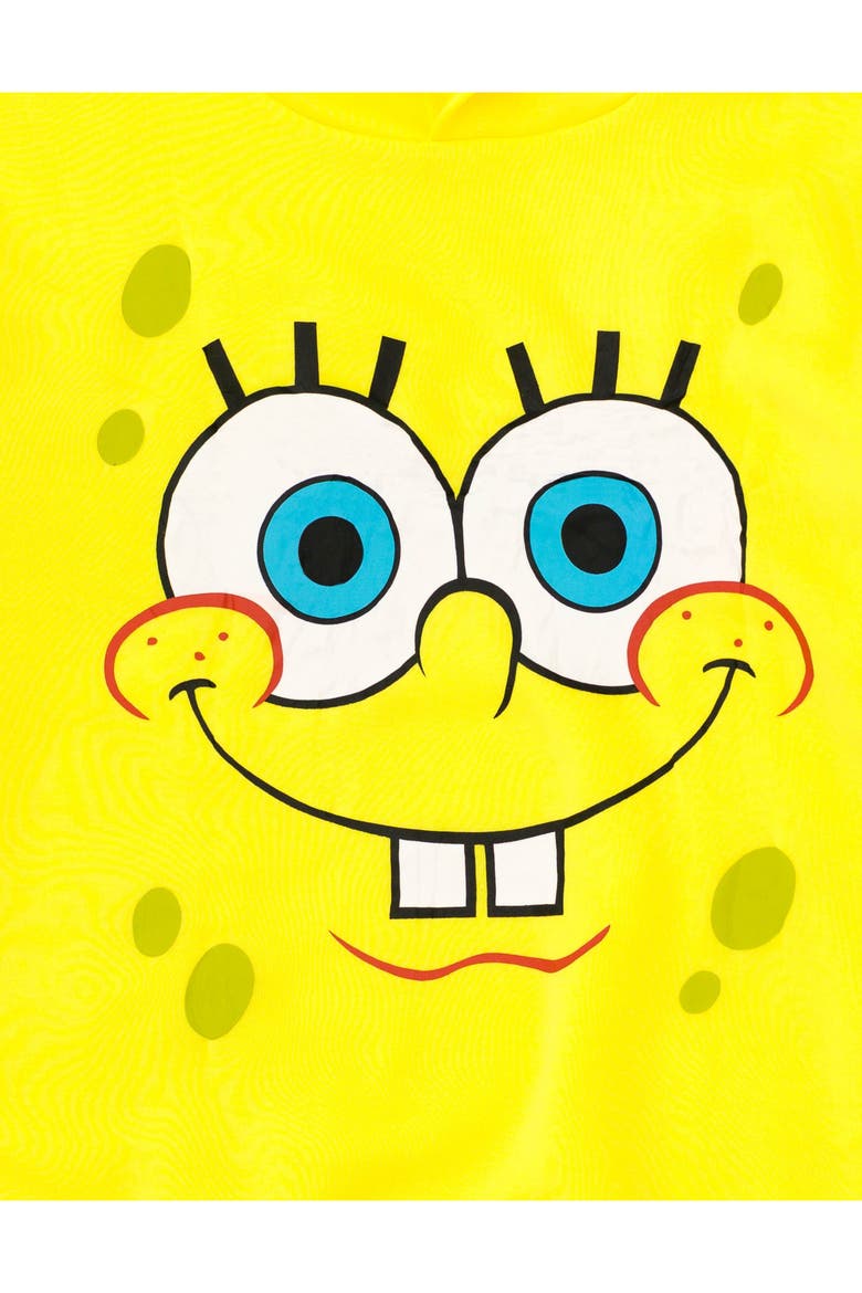 SpongeBob SquarePants Fleece Pullover Hoodie, Alternate, color, Yellow Spongebob Face
