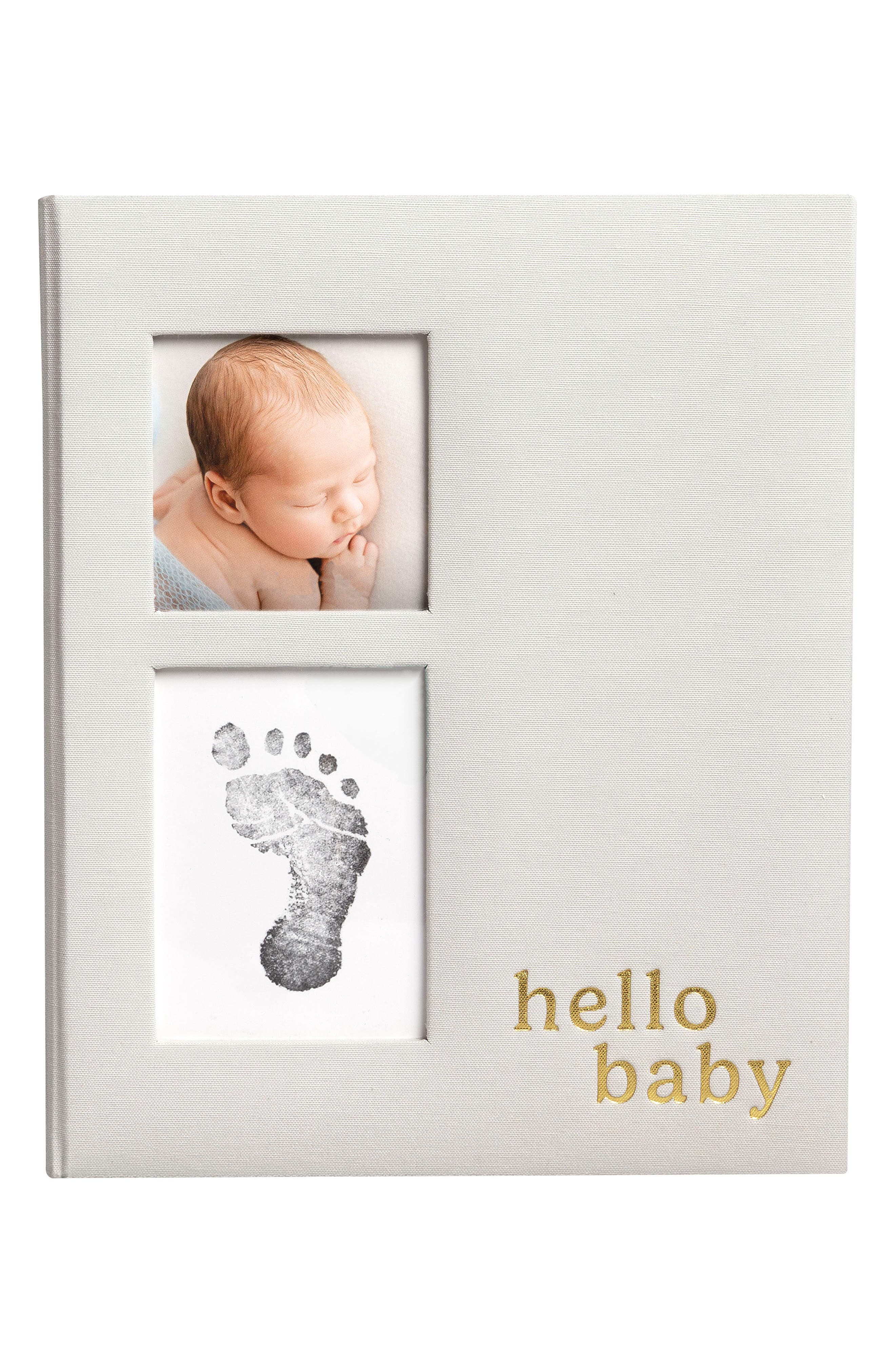 Linen Baby Memory Book