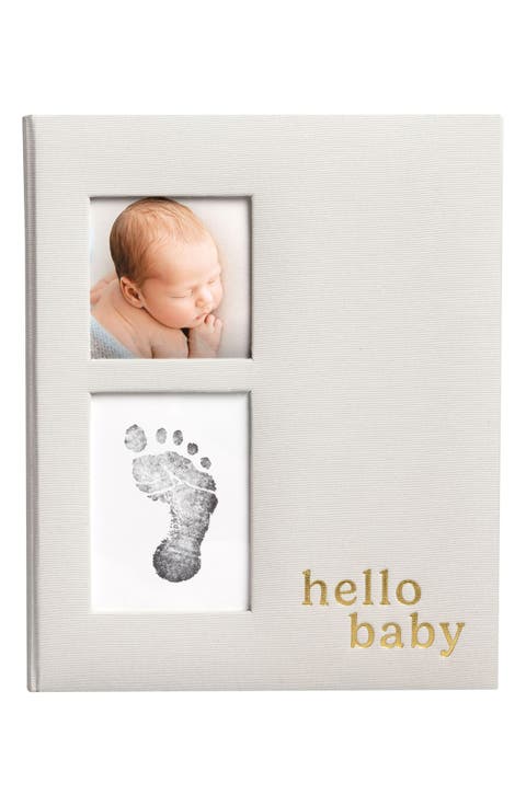 Linen Baby Memory Book