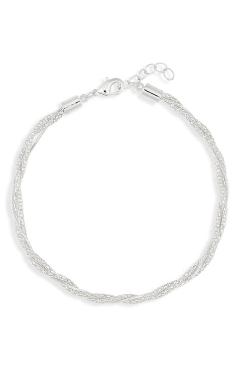 Demi Fine Twisted Multichain Anklet