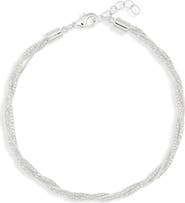NORDSTROM RACK Demi Fine Twisted Multichain Anklet