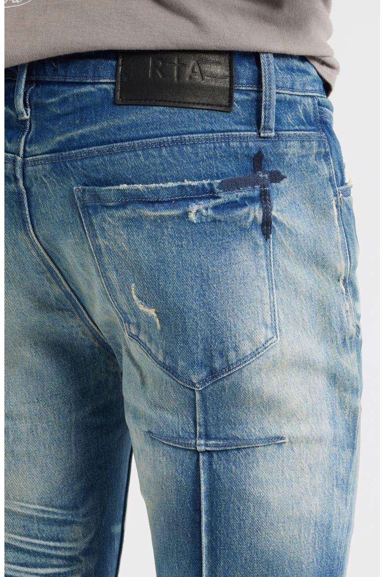 Clayton Skinny Jeans, Alternate, color, STACKED MEDIUM BLUE