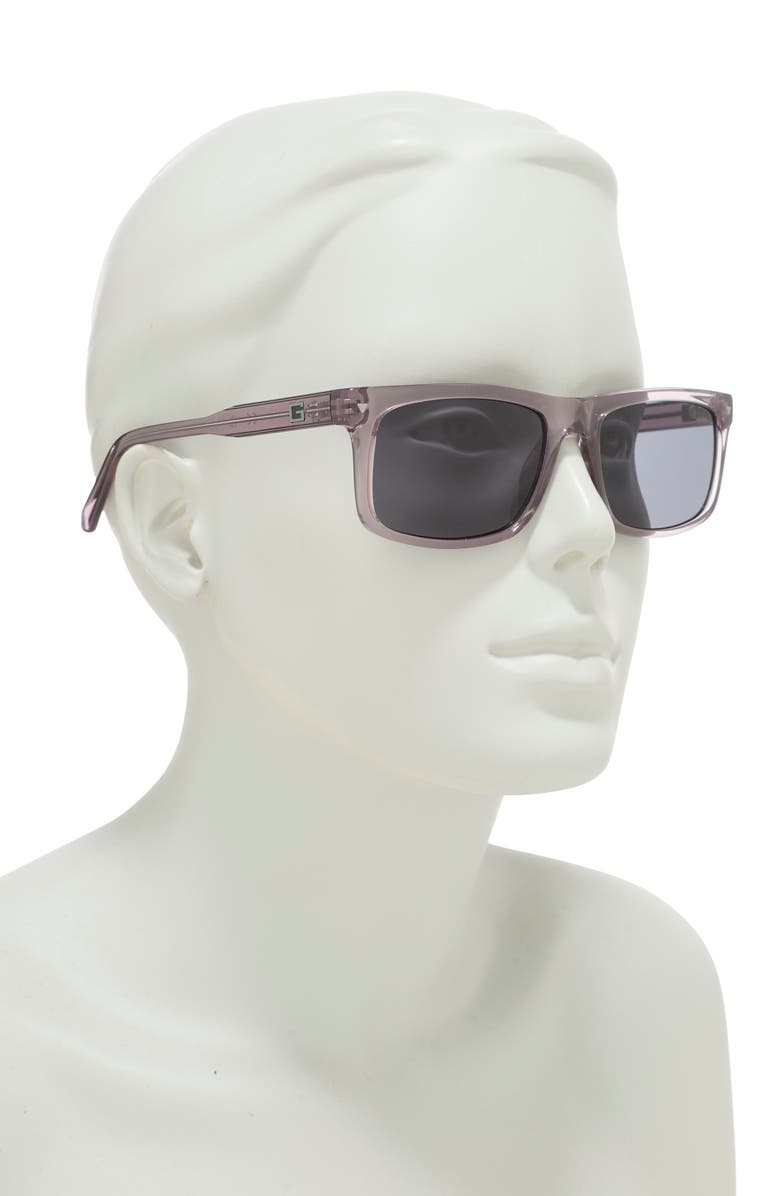 GUESS 56mm Rectangular Sunglasses, Alternate, color,