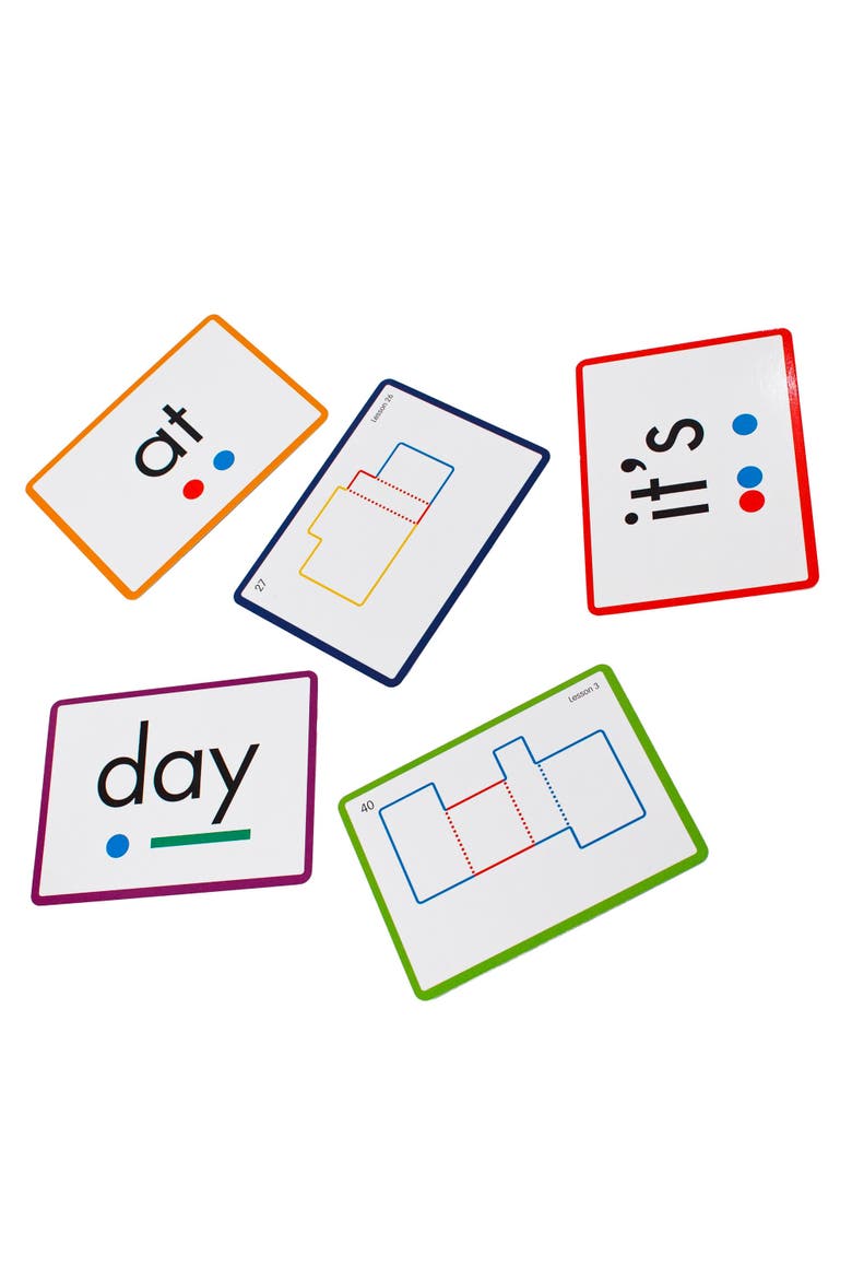 Rainbow Phonics Sight Words Flash Cards, Alternate, color, Multicolored