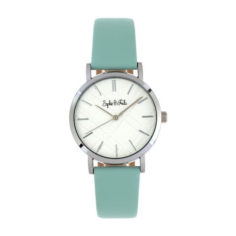 Budapest Leather-Band Watch