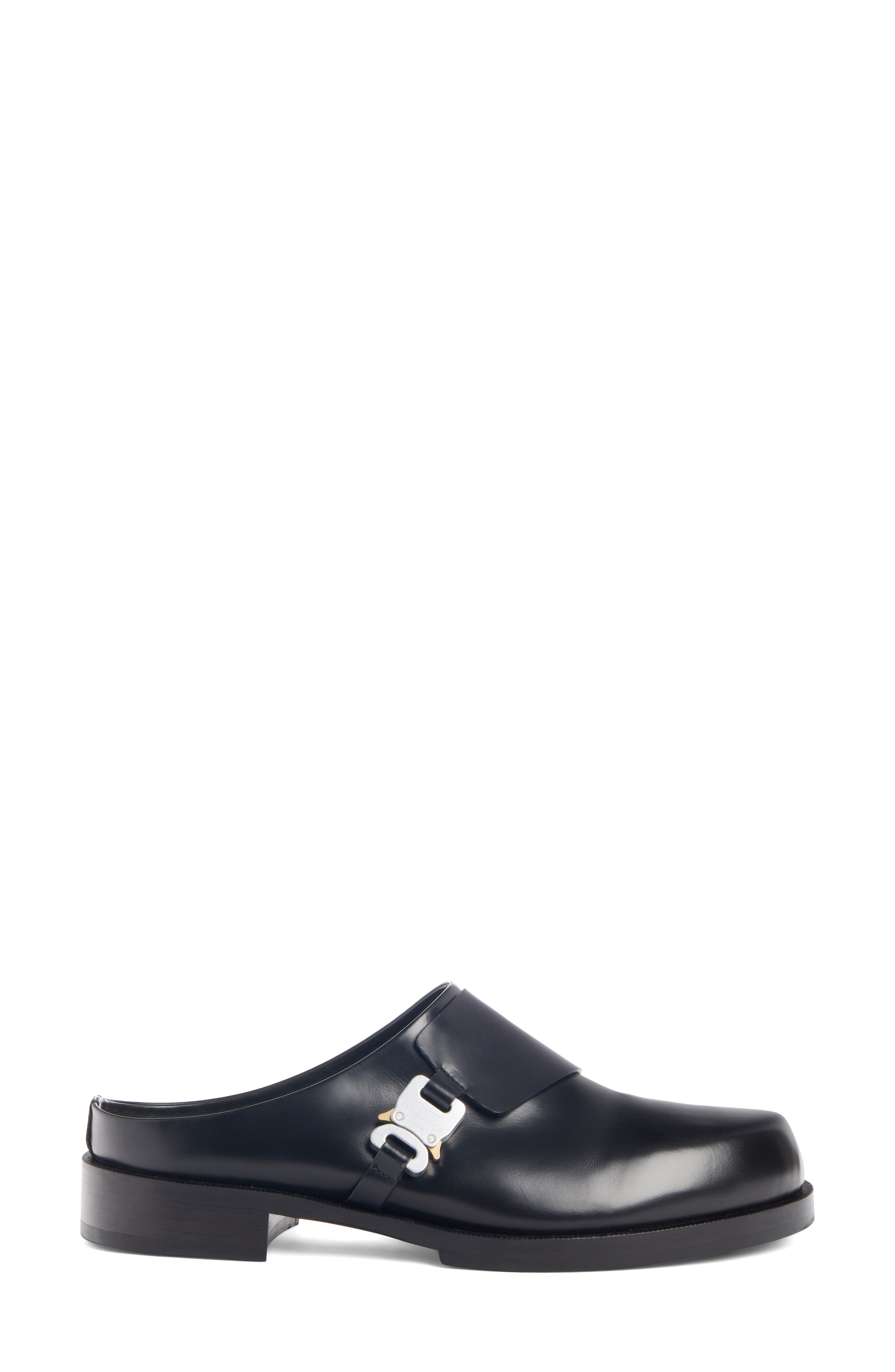 1017 ALYX 9SM Buckle Leather Mule, Alternate, color, 