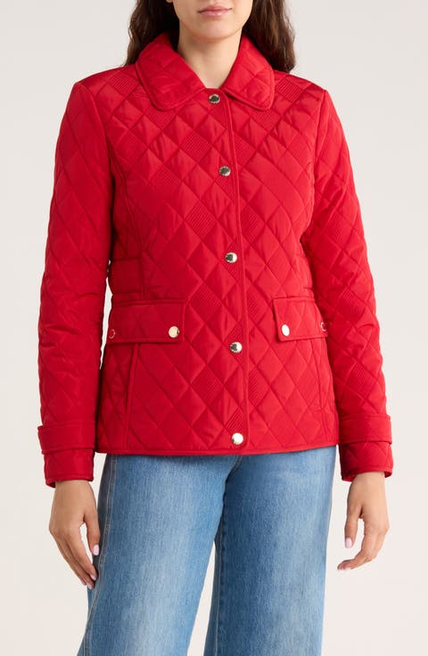 Diamond Quilted Jacket