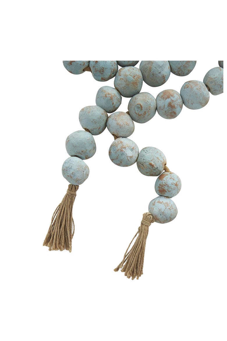 Ceramic & Tassel Garland, Alternate, color, TEAL