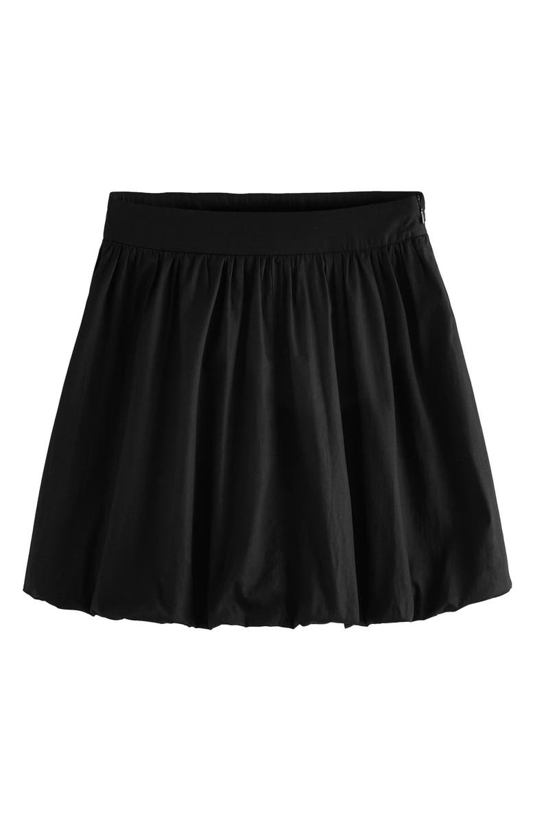 NEXT Puffball Miniskirt, Main, color, Black