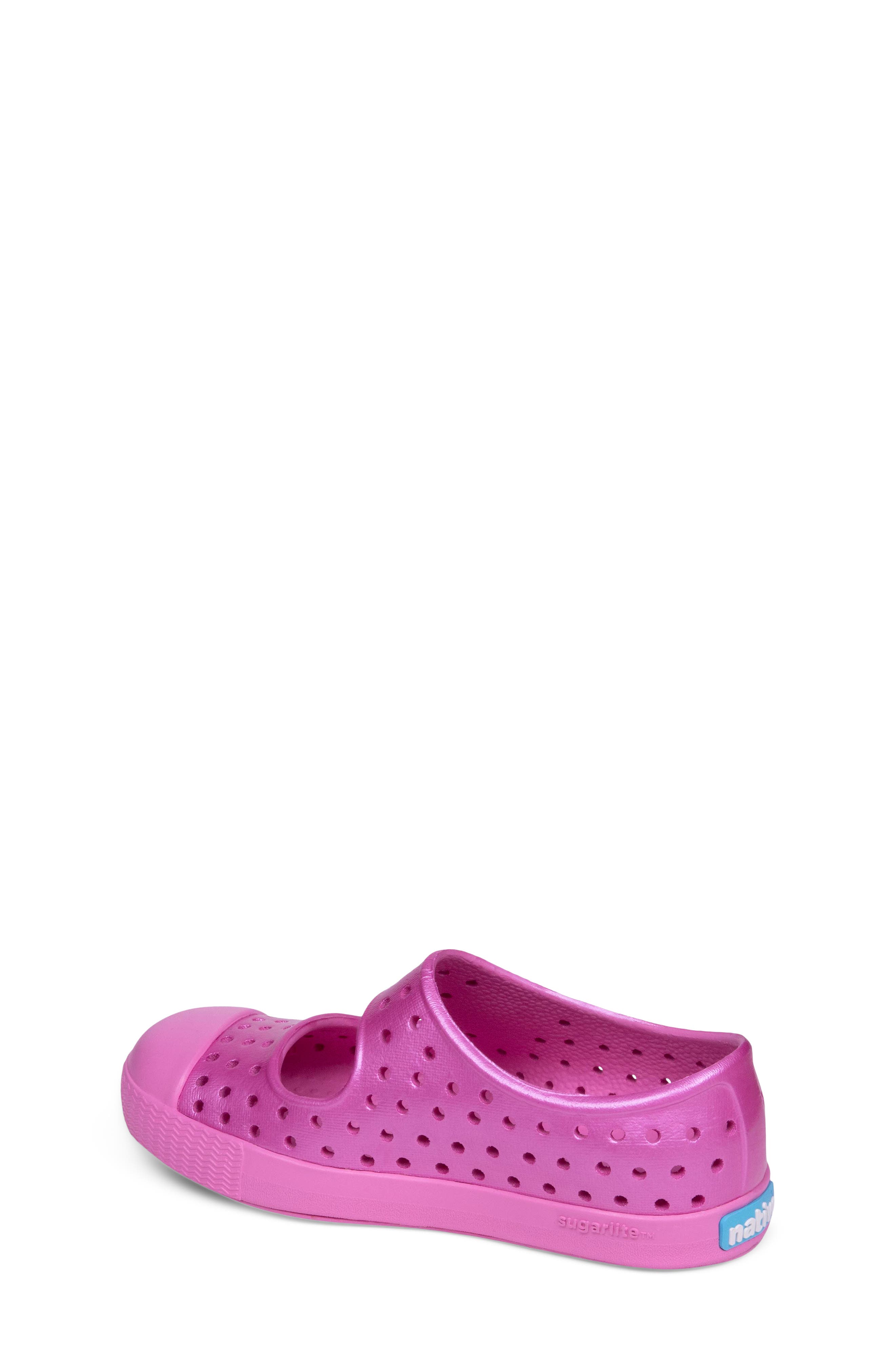 Native Shoes Jefferson Juniper Water Friendly Perforated Slip-On, Alternate, color, Metallic Pink