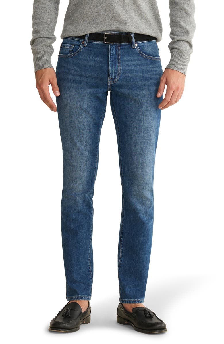 WARP+WEFT AMS Slim Knit Jeans, Main, color, Smyth