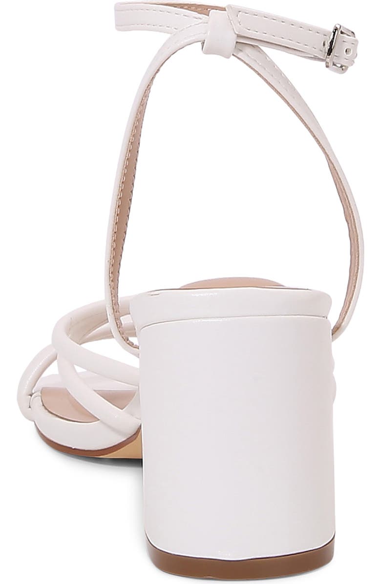 BERNESS Emmarie Tubular Strap Sandal, Alternate, color, White