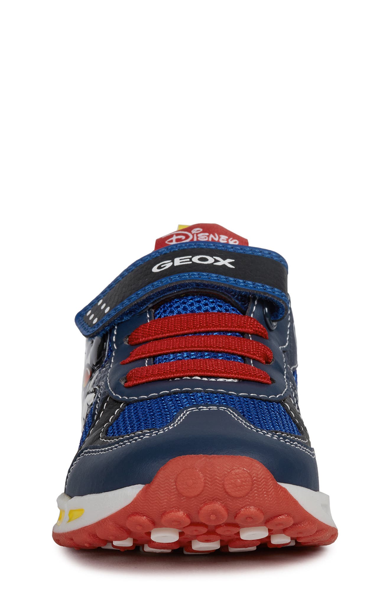 Geox Shuttle 16 Mickey Mouse Light-UpSneaker, Main, color, 