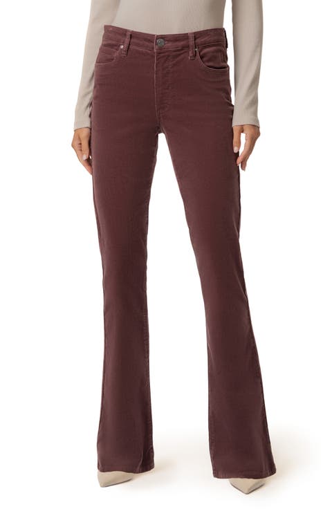 Ana Fab Ab High Waist Corduroy Flare Jeans