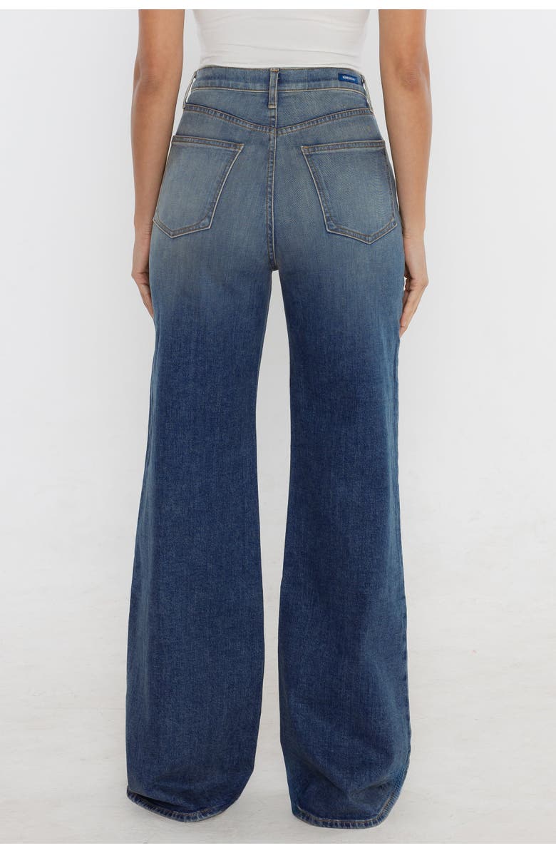 Rudes Denim The Phoenix wide-leg Jean, Alternate, color, Seaside Blue