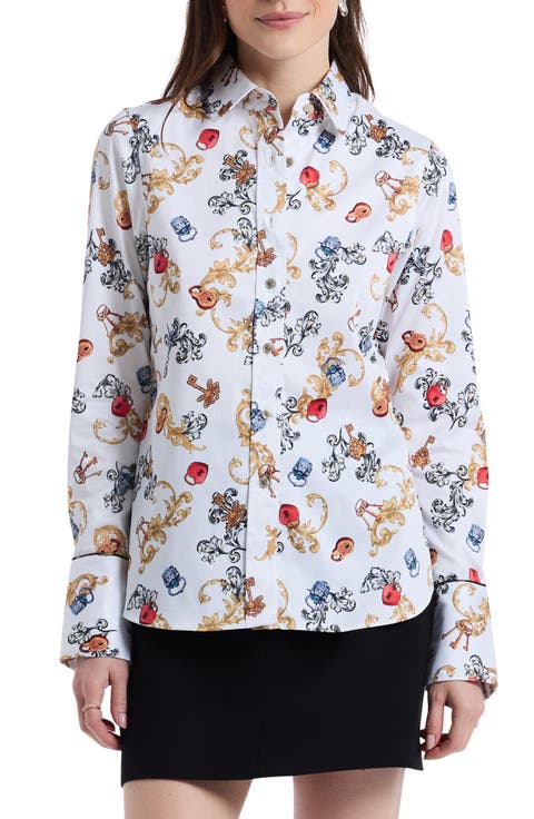 Priscilla Long Sleeve Woven Shirt