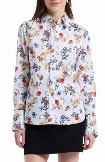 Priscilla Long Sleeve Woven Shirt