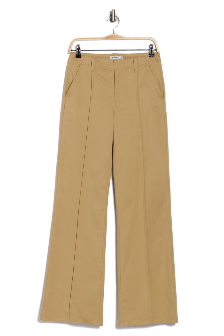 Ansel High Waist Wide Leg Pants, Alternate, color, KHAKI