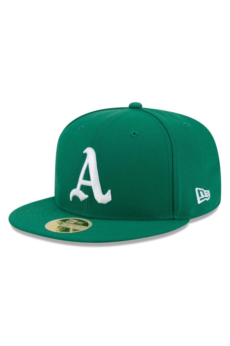 Men's New Era Green Athletics 2026 Baseball Hall of Fame 59FIFTY Fitted Hat, Alternate, color, Kelly Green