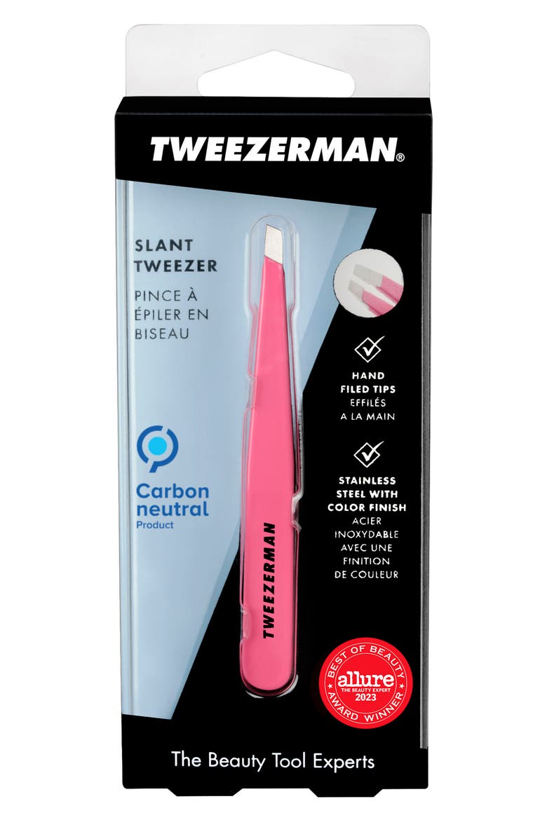 Slant Tweezer, Alternate, color, PRETTY IN PINK