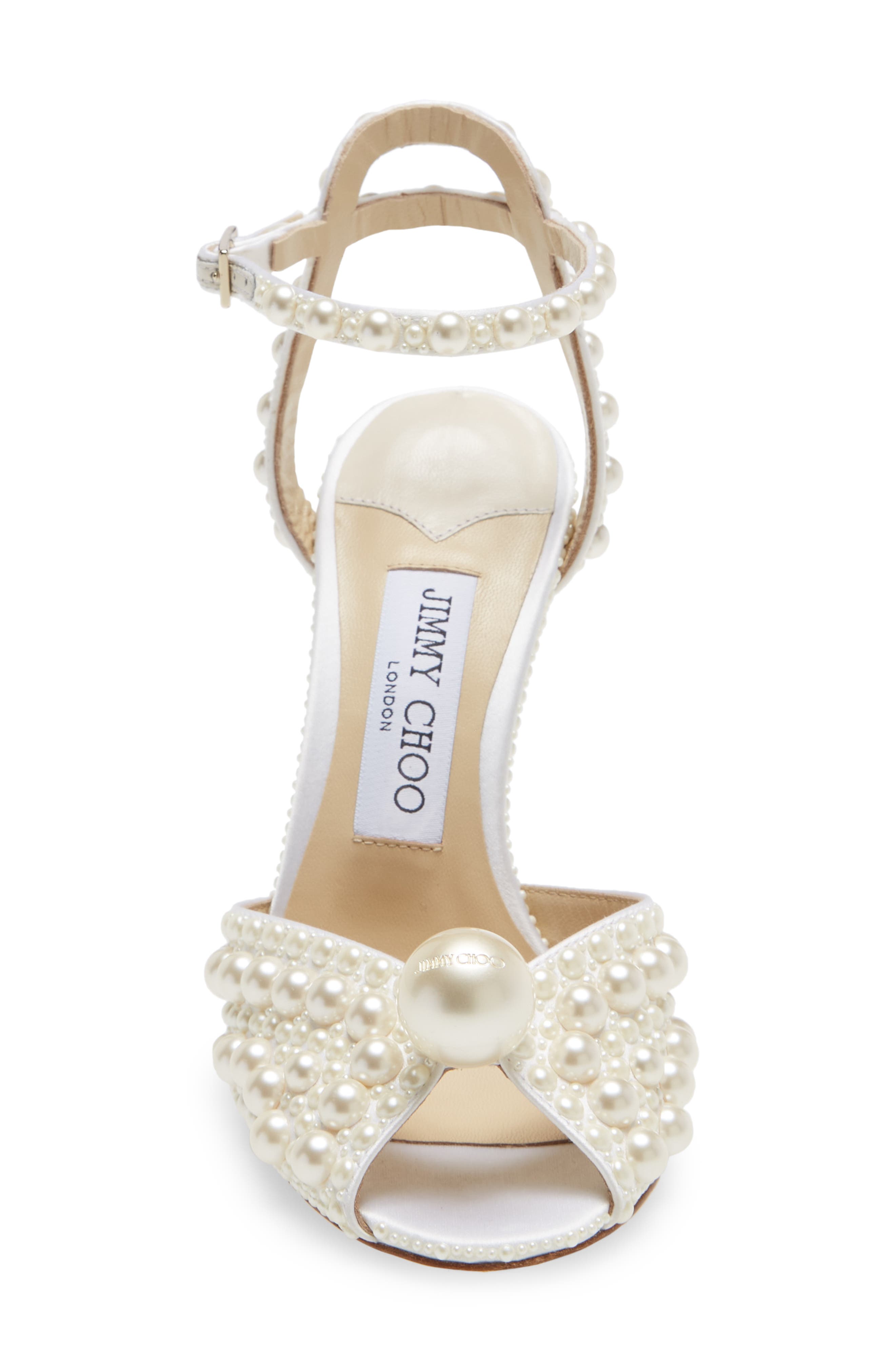 Jimmy Choo Sacora Embellished Sandal, Alternate, color, 