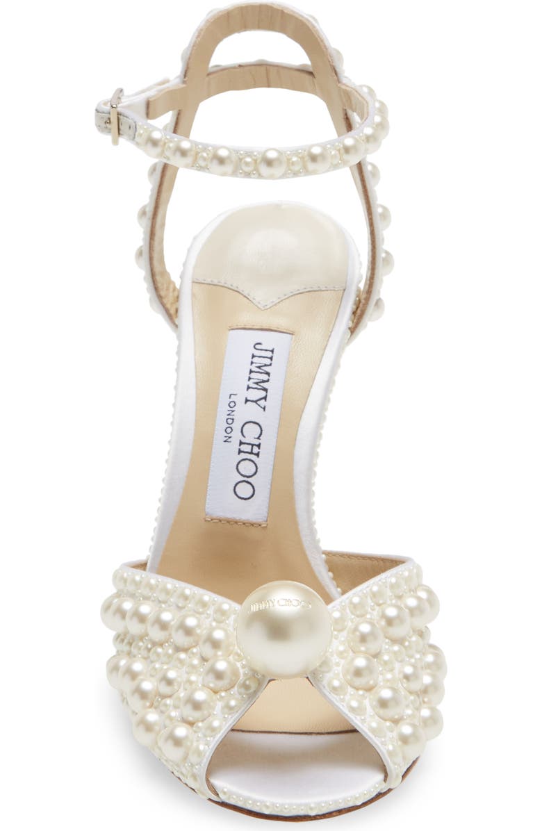 Jimmy Choo Sacora Embellished Sandal, Alternate, color,