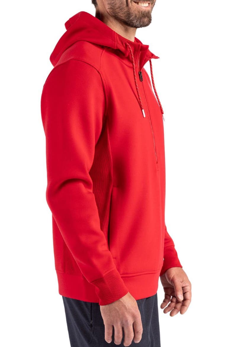 Roam Pullover Hoodie, Alternate, color, RED