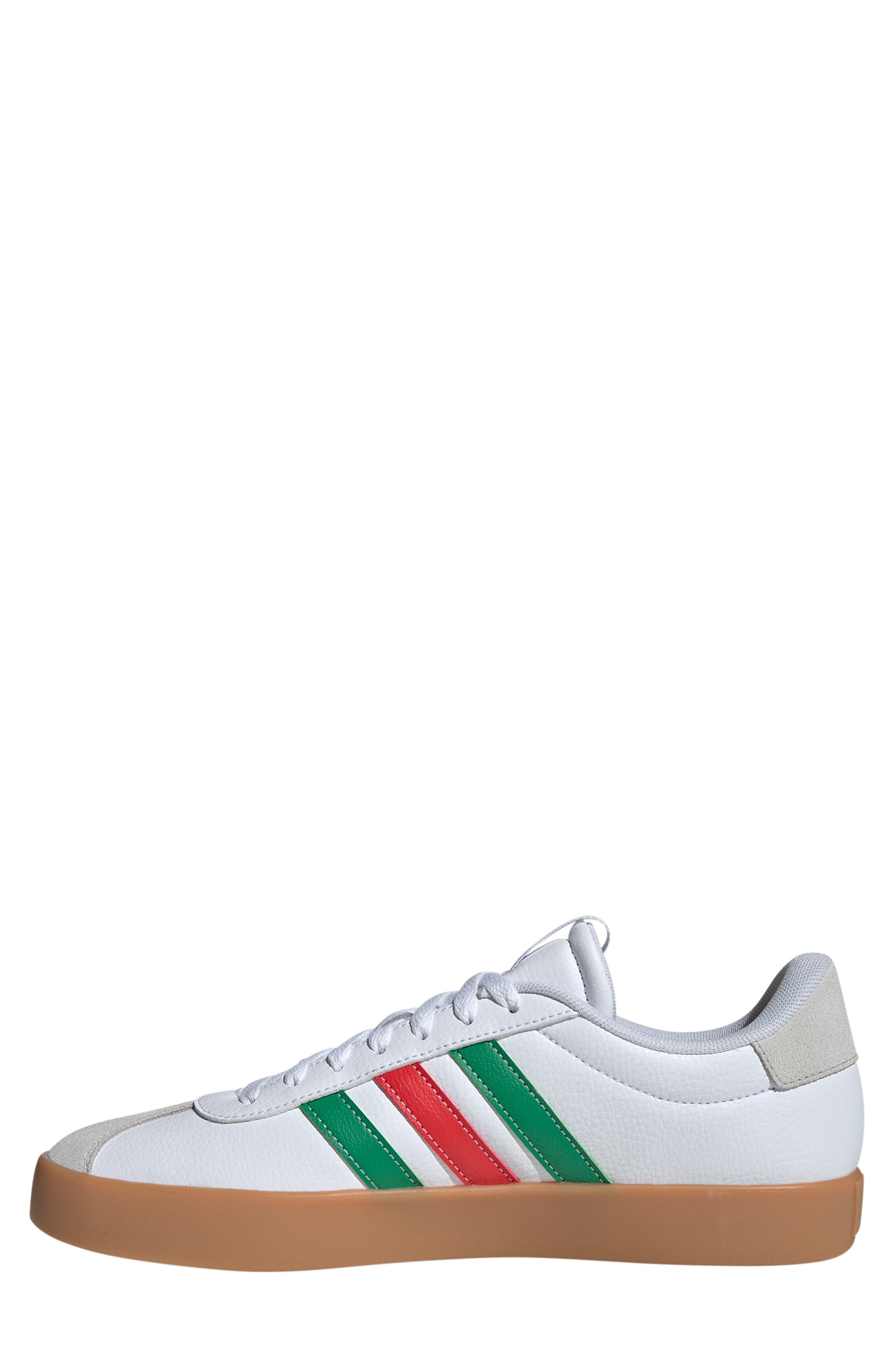 VL Court 3.0 Sneaker, Alternate, color, WHITE/ GREEN/ RED