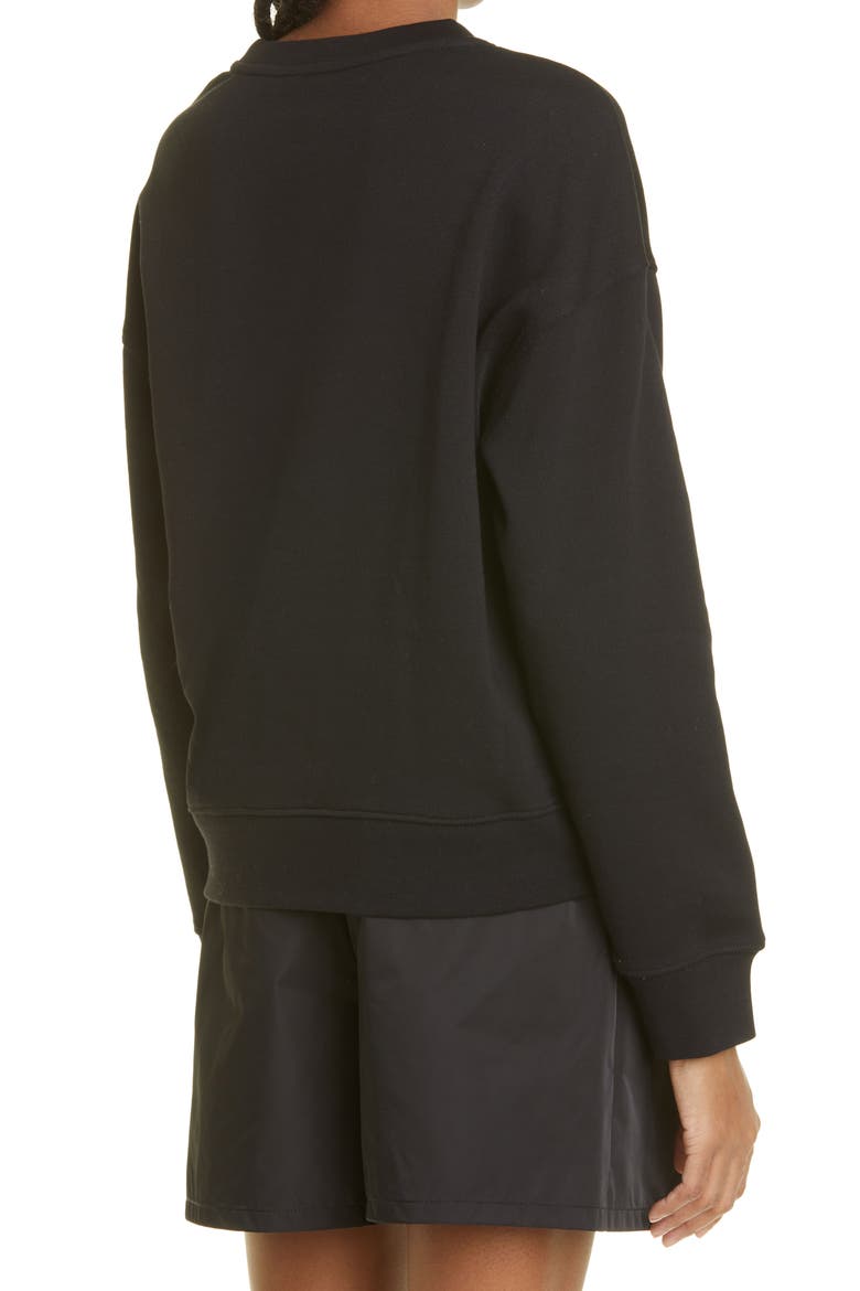 Logo Graphic Sweatshirt, Alternate, color, 999 BLACK