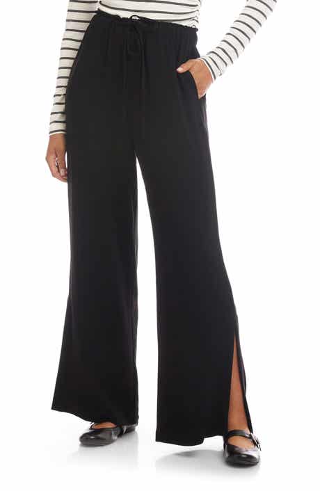 Helen Jersey Drawstring Wide Leg Pants