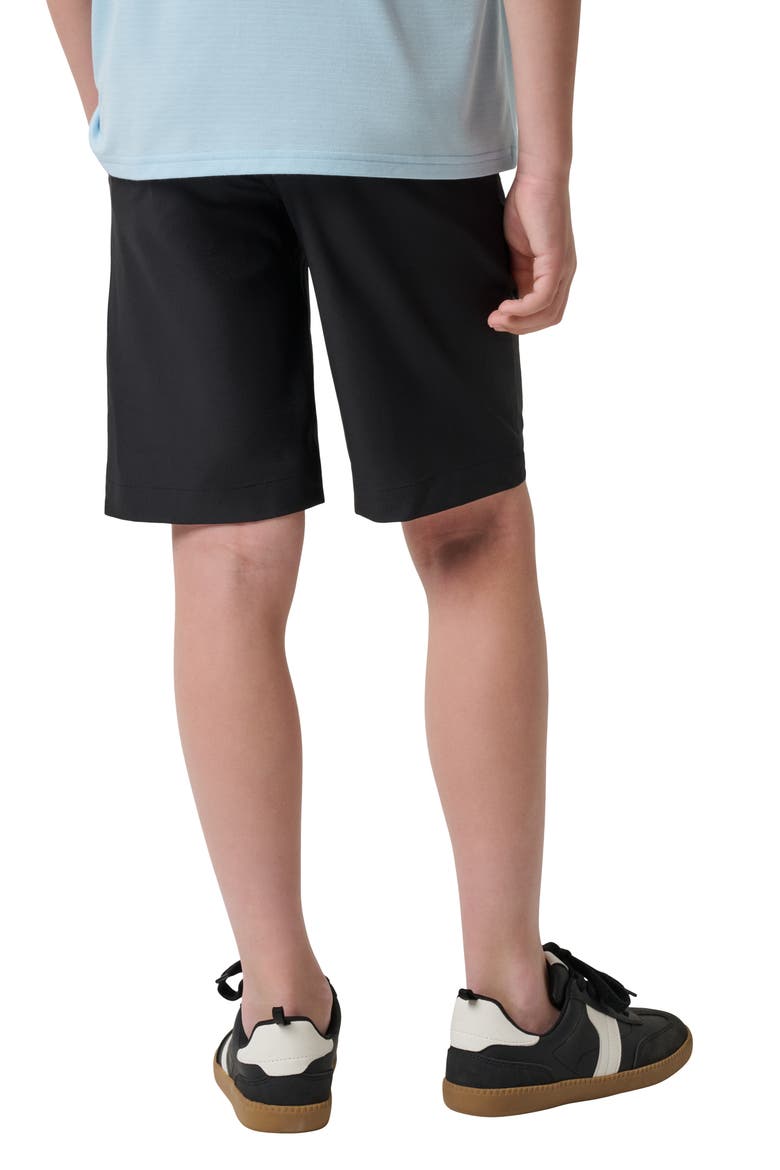 Kids' Wanderlust Chino Shorts, Alternate, color, BLACK