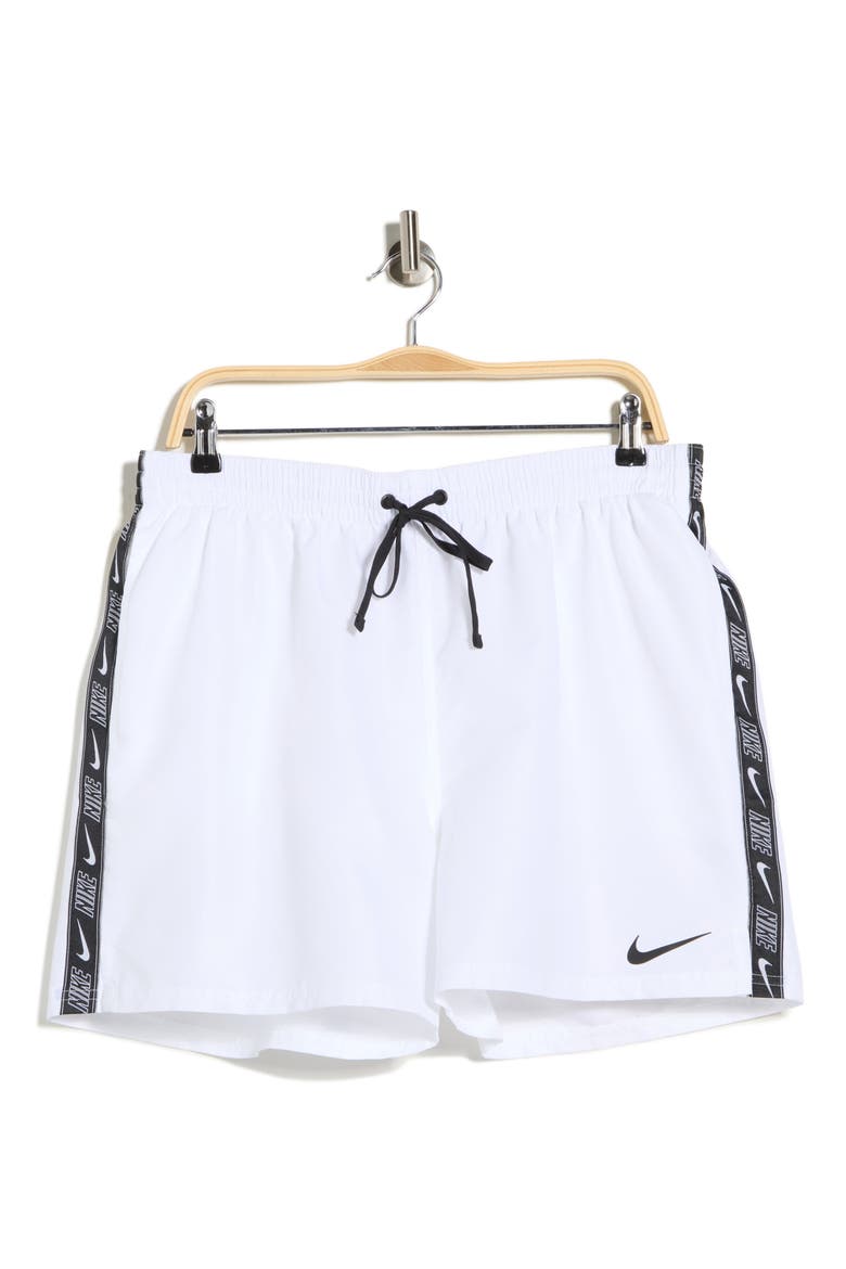 Volley Swim Trunks, Alternate, color, WHITE