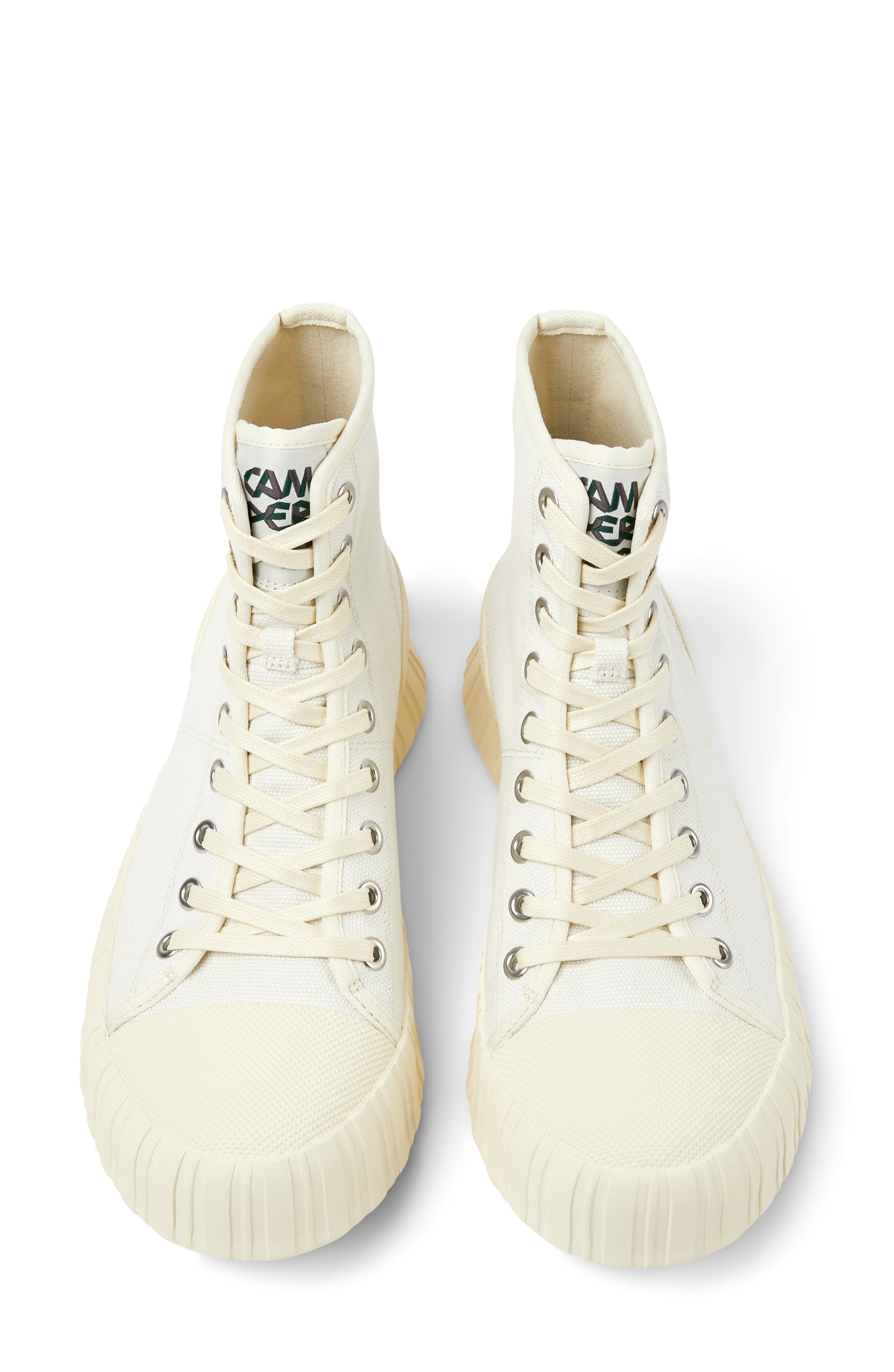Camper Roz High-Top Sneaker, Alternate, color, White Natural