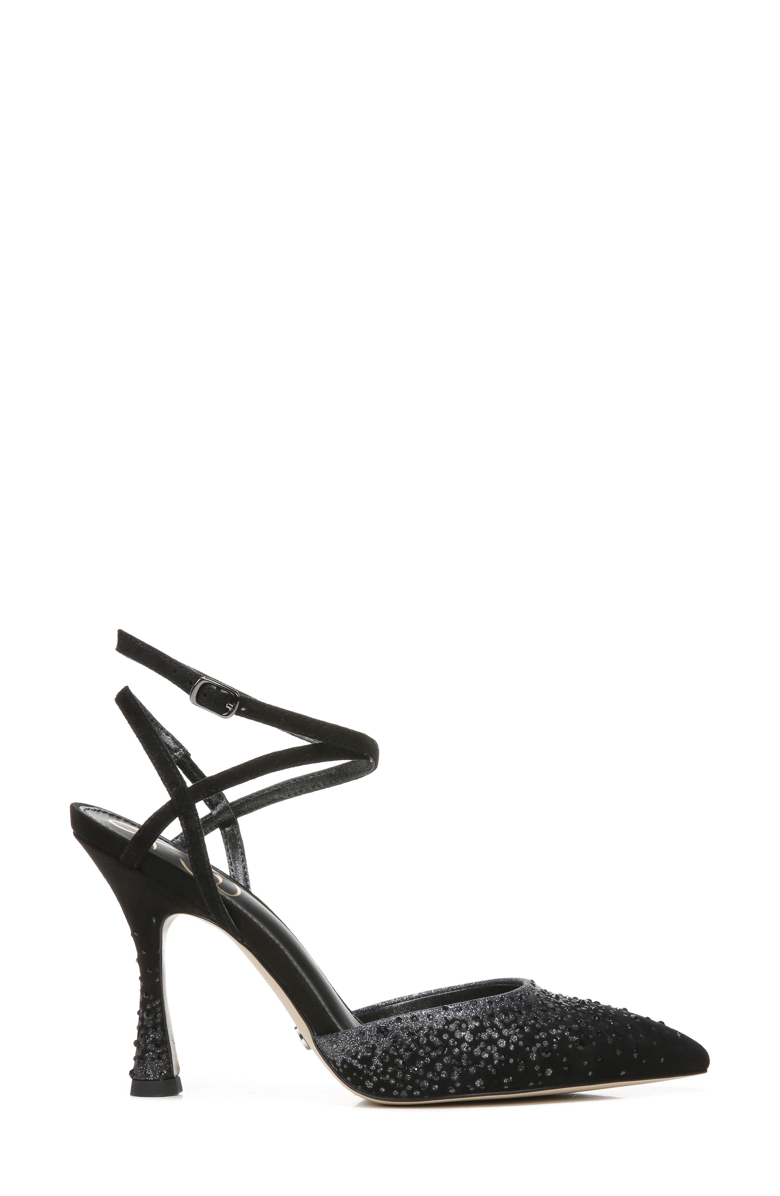 Sam Edelman Hardy Embellished Ankle Strap Pump, Alternate, color, 