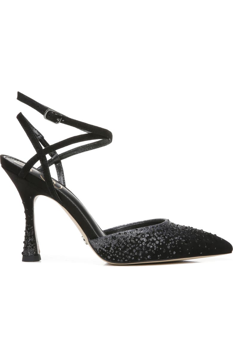 Sam Edelman Hardy Embellished Ankle Strap Pump, Alternate, color,