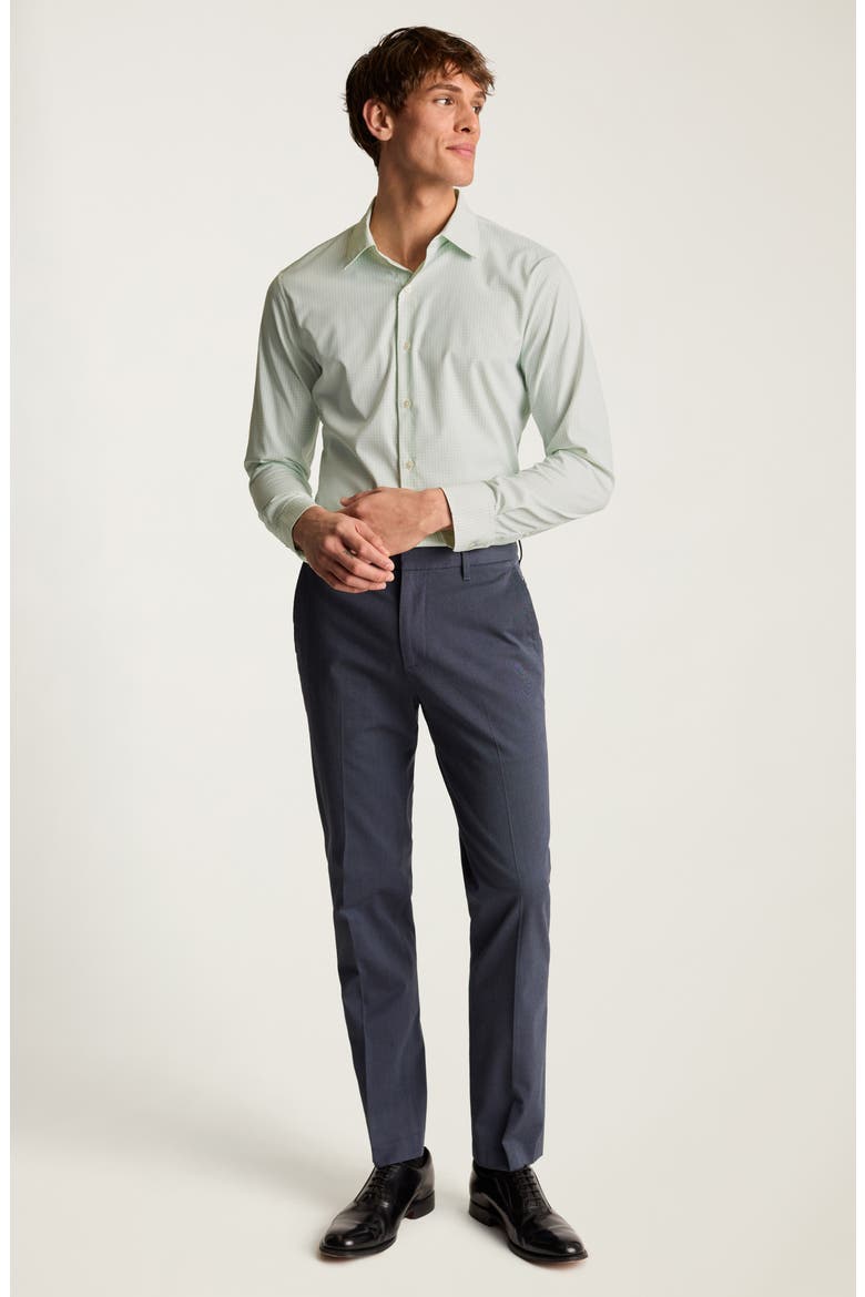 Check Button Down Shirt, Alternate, color, LIGHT GREEN CHECK