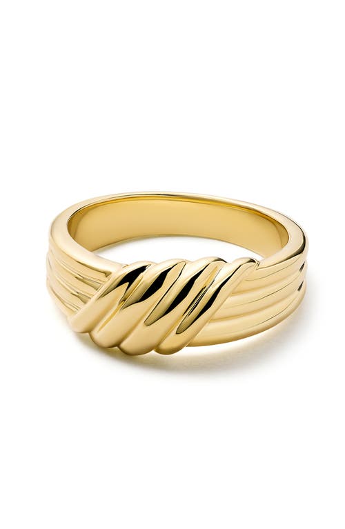 Ana Luisa Gold Band Ring