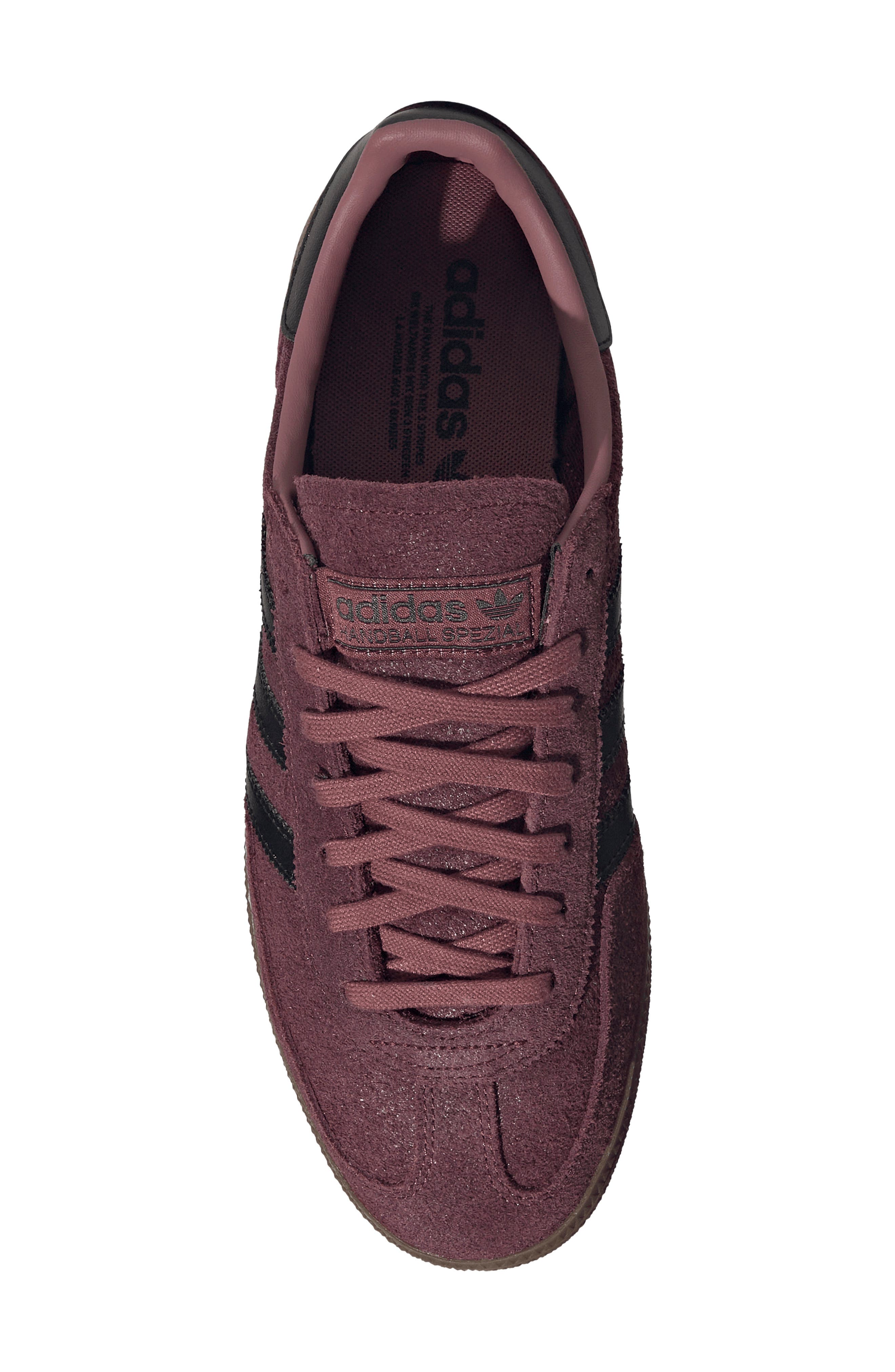 Gender Inclusive Handball Spezial Sneaker, Alternate, color, MAROON/ CORE BLACK/ GUM