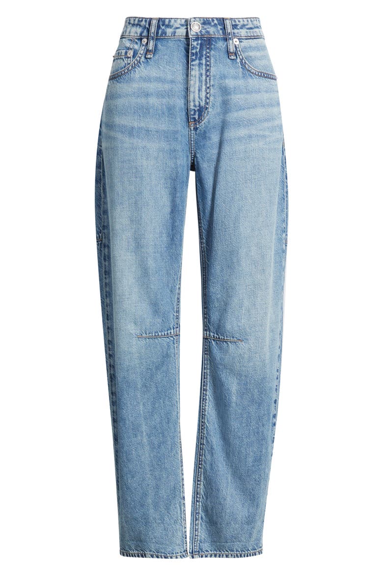Featherweight Stevie Mid Rise Tapered Jeans, Alternate, color, ORIAN