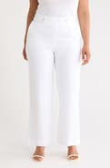 Anne Klein High Waist Wide Leg Pants