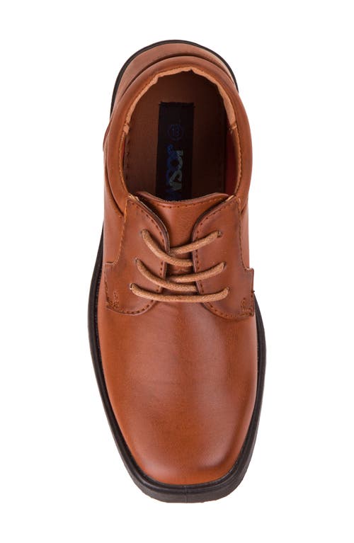 Josmo Little Boys Classic Oxford Casual Dress Shoes In Tan