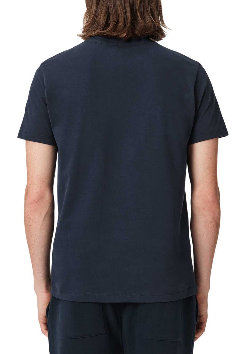 Dexter Logo Embroidered T-Shirt, Alternate, color, NAVY BLUE