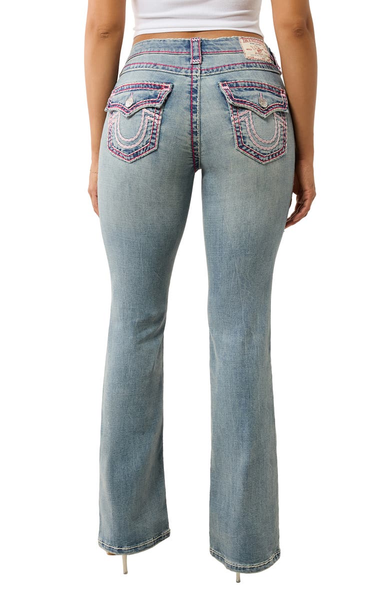 True Religion Becca Bootcut Jeans, Alternate, color, California Poppy