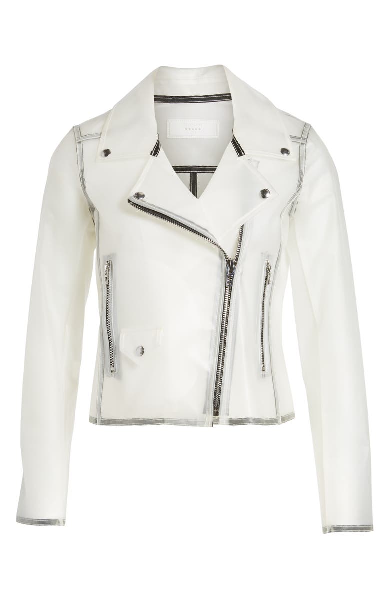 BLANKNYC Plastic Moto Jacket, Alternate, color,