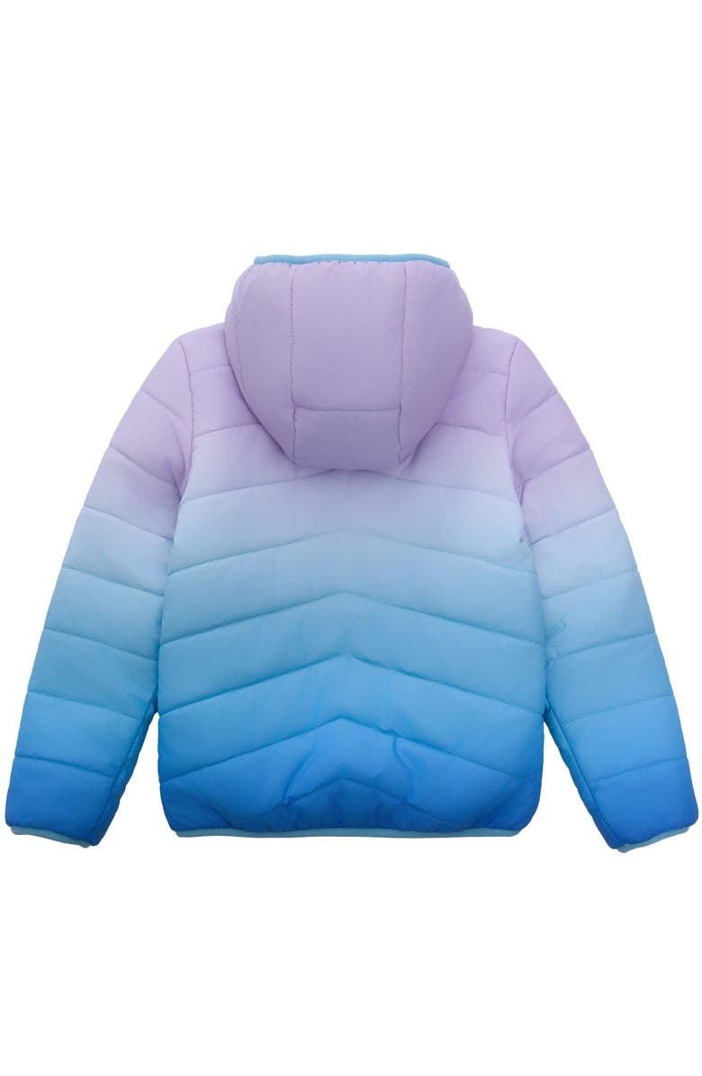 Rokka&Rolla Kids' Reversible Soft Fleece Jacket, Alternate, color, Ombre Lilac Blue