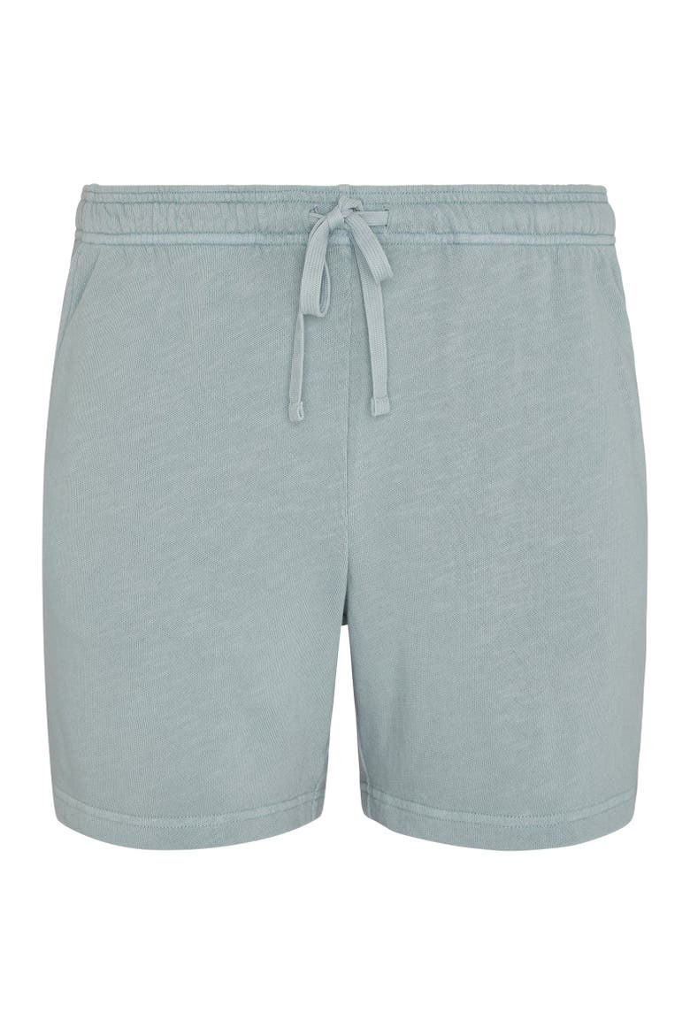 Terry Slub Shorts 6", Alternate, color, Sea Glass