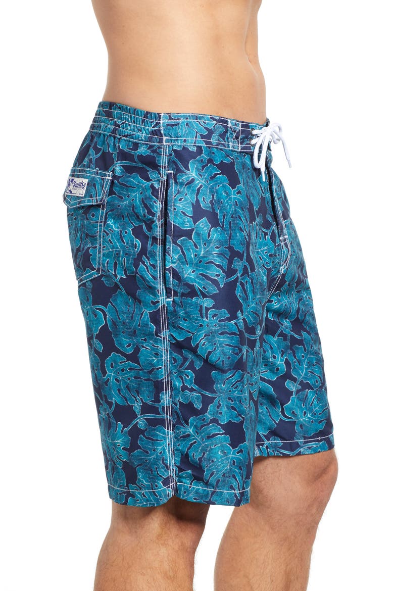 Swami Swim Trunks, Alternate, color, MARINE