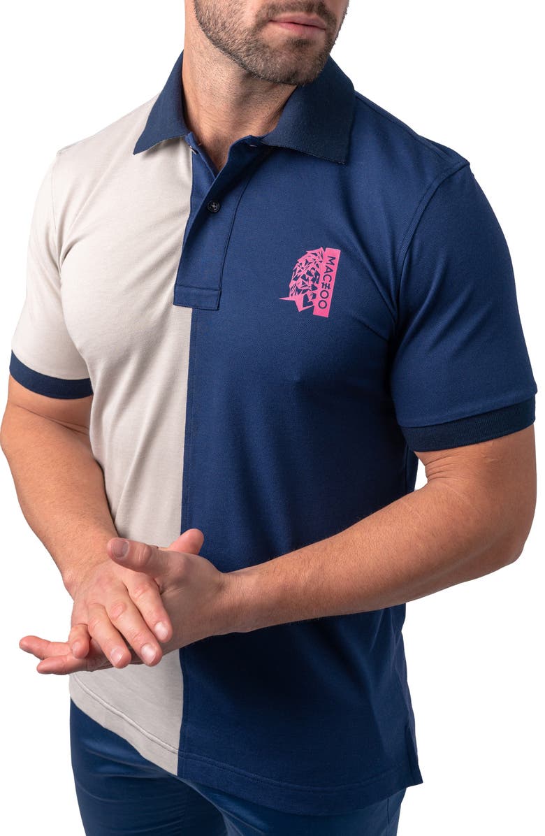 Maceoo Mozartsplit Polo, Alternate, color, Blue
