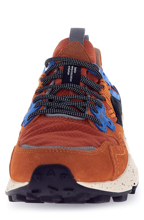 Flower Mountain Yamamo 3 Sneaker In Orange